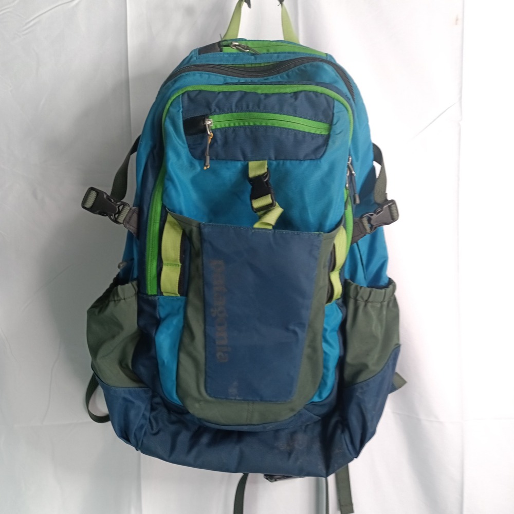 Patagonia Fuego 32L Backpack Blue Teal Green Hiking Travel Daypack s12